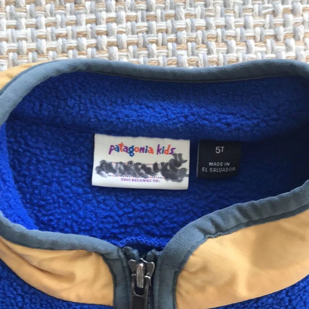 Patagonia Fleece Jacket (size 5T)